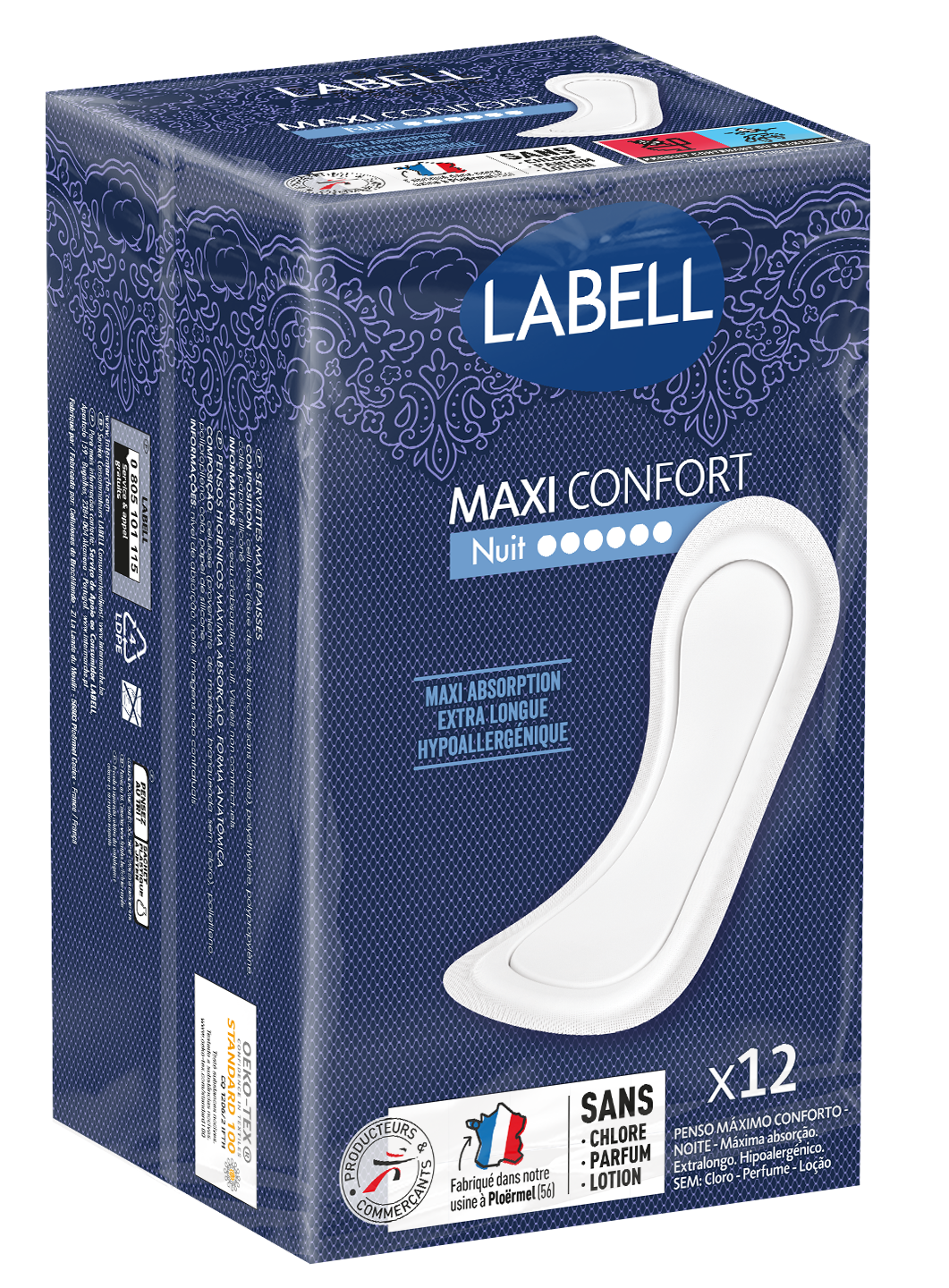 labell maxi nuit