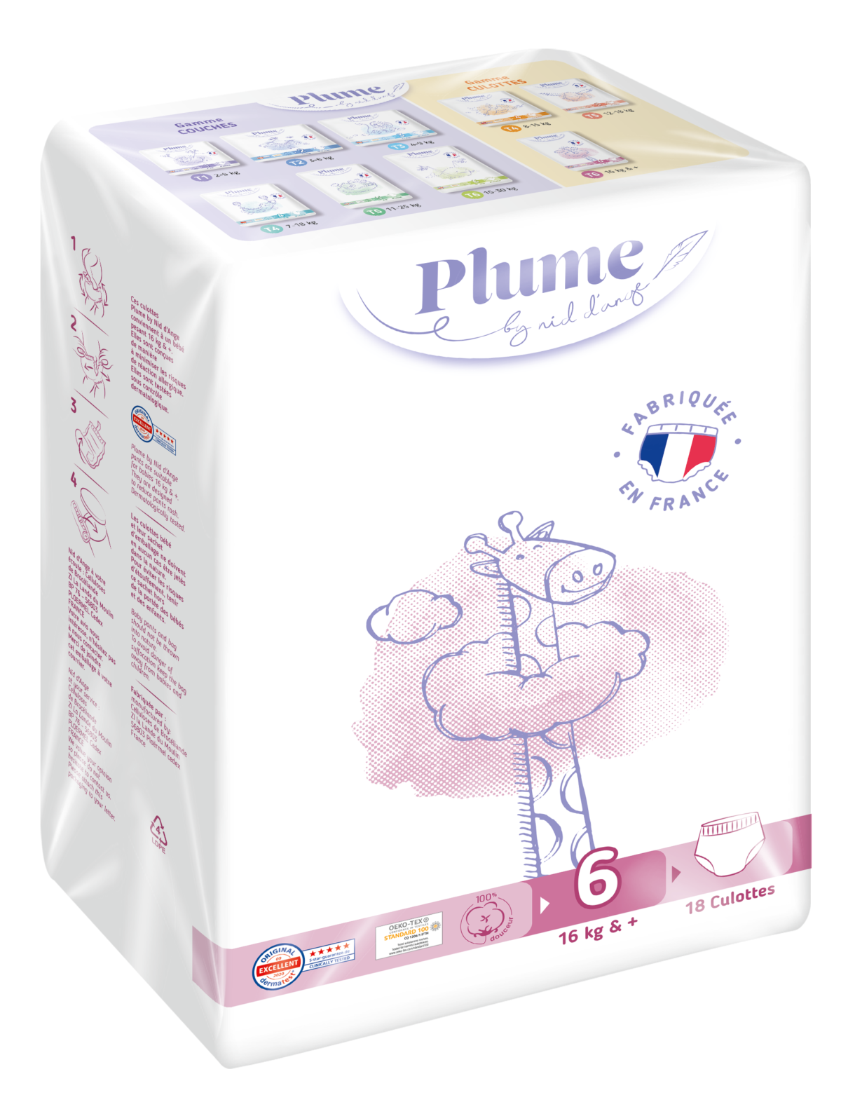 Plume by Nid d'Ange culotte T6