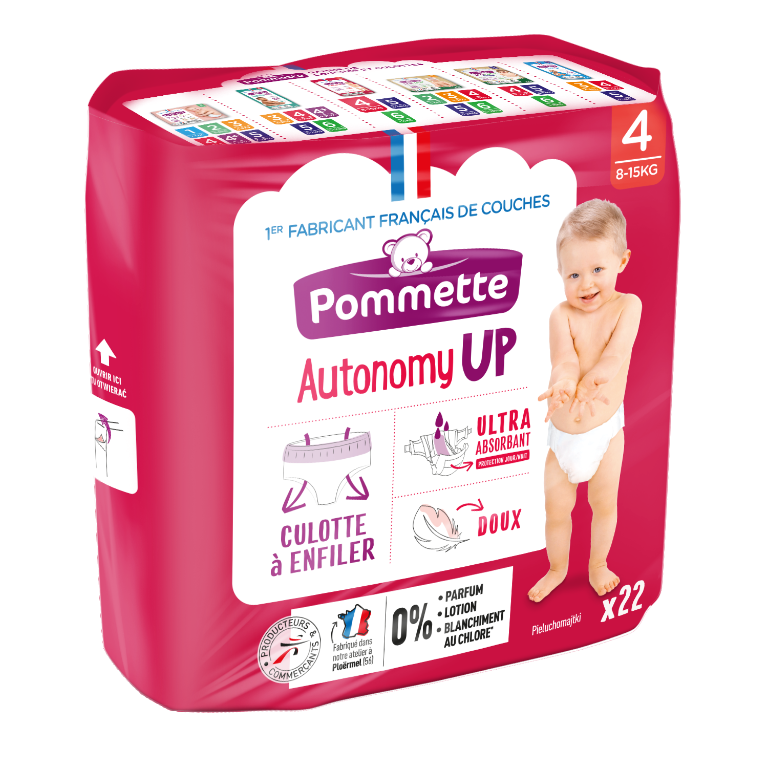 Culottes Pommette Autonomy - Culottes bébé fabriqué en France